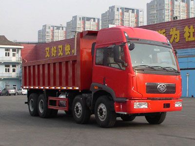 Jiefang Automobile CA3300P2K2L2T4EA82 Flat head diesel dump truck