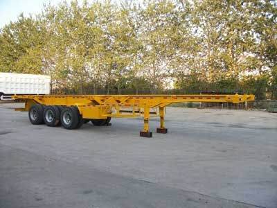 Jilu Hengchi  PG9400TJZ Container transport semi-trailer