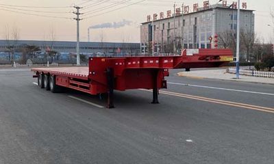 Xinqi Haotuo brand automobiles TXQ9400TDP Low flatbed semi-trailer