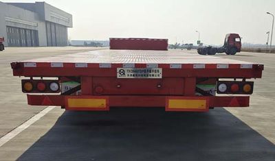 Xinqi Haotuo brand automobiles TXQ9400TDP Low flatbed semi-trailer