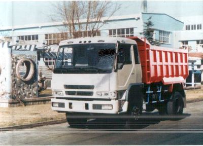 Jiefang Automobile CA3171P2K1 Flat head diesel dump truck