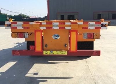 Baiswei  HD9350TJZ Container transport semi-trailer