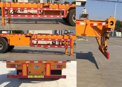 Baiswei  HD9350TJZ Container transport semi-trailer