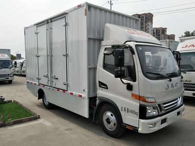 Jianghuai brand automobiles HFC5045XXYEV9 Pure electric box type transport vehicle