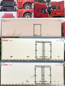 Jianghuai brand automobiles HFC5321XLCP1K4H45S3V Refrigerated truck