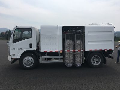 Kaiwo  NJL5100GQXBEV Pure electric guardrail cleaning vehicle