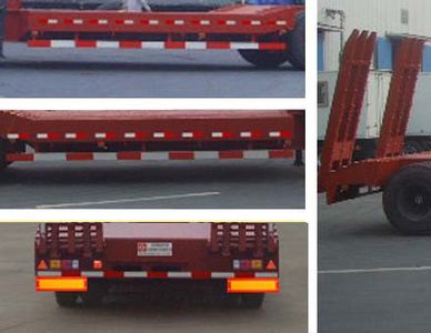 Dongfeng  EQ9281BDPT Low flatbed semi-trailer