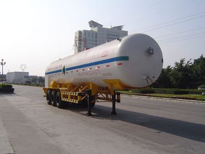 Jiuyuan  KP9406GDY Low temperature liquid transport semi-trailer