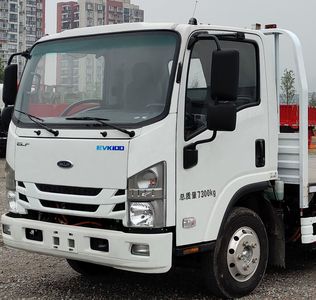 Qingling (Traditional)  QL5070TPBBEVECHA2 Pure electric flatbed transport vehicle