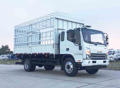 Jianghuai brand automobiles HFC5100CCYP71K1D3V Grate type transport vehicle