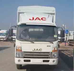 Jianghuai brand automobiles HFC5100CCYP71K1D3V Grate type transport vehicle