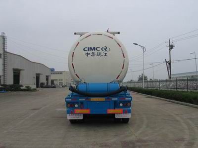 CIMC ZJV9407GFLRJ Powder material transportation semi-trailer