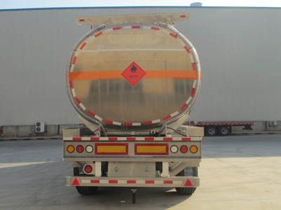 Shengtong brand automobile CSH9340GYY Aluminum alloy oil transport semi-trailer