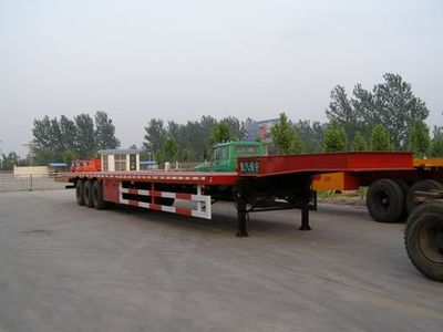 CNHTC Tongyu brand automobiles MT9320TDP Low flatbed semi-trailer