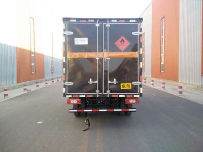 Zhongyan Automobile BSZ5043XRQC5 Flammable gas box transport vehicle