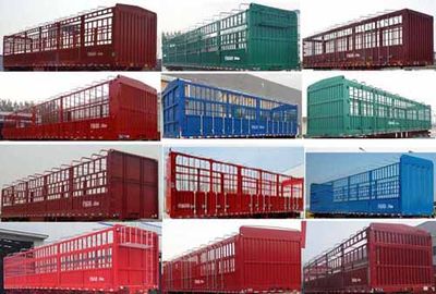 Zhengkang Hongtai brand automobiles HHT9407CS Warehouse grate transport semi-trailer