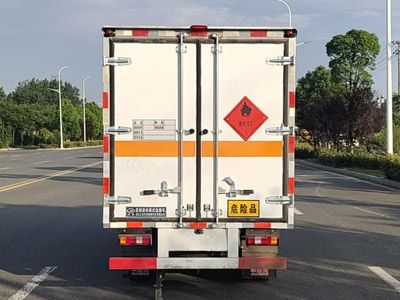 Jiangte brand automobiles JDF5030XRYHFC6 Flammable liquid box transport vehicle