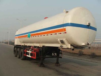 Huida brand automobiles YHD9401GDY Low temperature liquid transport semi-trailer