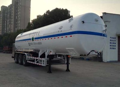 Hongtu  HT9405GDY3 Low temperature liquid transport semi-trailer