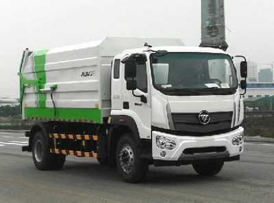 Foton  BJ5182ZDJE6H1 Compressed docking garbage truck