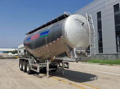 Yangjia  LHL9401GFLL Aluminum alloy medium density powder material transportation semi-trailer