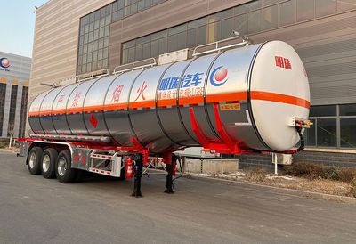 Hehai Mingzhu  MZC9401GRYX44 Flammable liquid tank transport semi-trailer