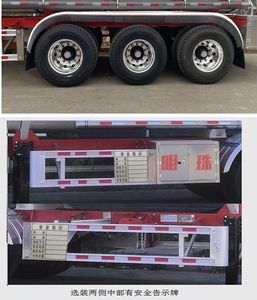 Hehai Mingzhu  MZC9401GRYX44 Flammable liquid tank transport semi-trailer