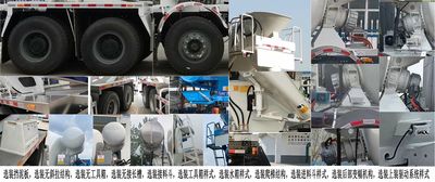 Qingte  CQT5310GJB6EV Electric exchange type pure electric concrete mixing and transportation vehicle