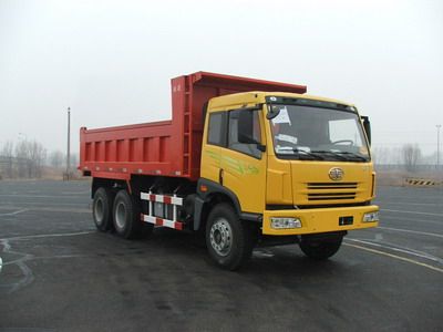 Jiefang Automobile CA3203P7K2T1 Flat head diesel dump truck