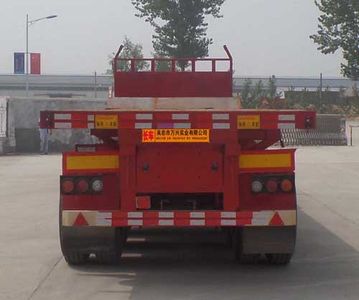 Wanfeng  WWX9402ZZXPC Flat dump semi-trailer