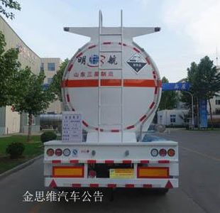 Minghang  ZPS9401GFW Tank transport semi-trailer for corrosive substances