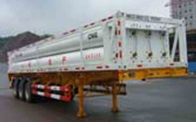 Shanhua  JHA9370GRQ Gas transport semi-trailer