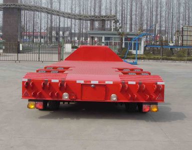 Guoshi Huabang brand automobiles XHB9300TDP Low flatbed semi-trailer