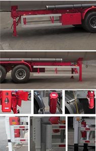 Tonghua  THT9400GFWE2 Tank transport semi-trailer for corrosive substances