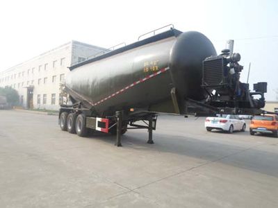 Hengxin Zhiyuan brand automobiles CHX9402GFL Medium density powder material transportation semi-trailer