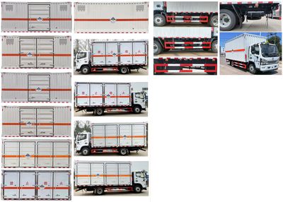 Dali  DLQ5121XZWEQ6 Miscellaneous dangerous goods box transport vehicle