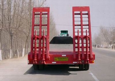 Taicheng  LHT9200TDP Low flatbed semi-trailer