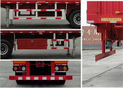 Hualu Yexing brand automobiles HYX9403CCY Gantry transport semi-trailer