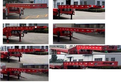 Sulong Tianshun  FCP9400TDP Low flatbed semi-trailer