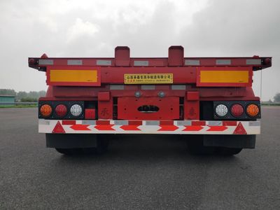 Chengtai Automobile XCT9409TJZ Container transport semi-trailer