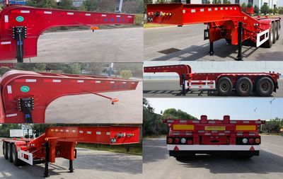 Chengtai Automobile XCT9409TJZ Container transport semi-trailer