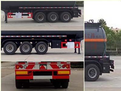 Cheng Liwei  CLW9400GFWAJ Tank transport semi-trailer for corrosive substances