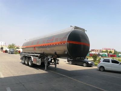 Huayuda  LHY9403GYY Aluminum alloy oil transport semi-trailer