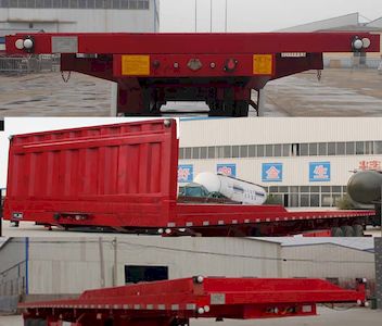 Huaxin United Automobile HXL9401ZZXP Flat dump semi-trailer