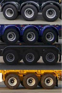 Huaxin United Automobile HXL9401ZZXP Flat dump semi-trailer