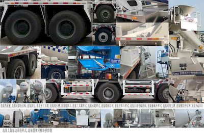 Ruijiang  WL5318GJBCAG6AZ Concrete mixing transport vehicle