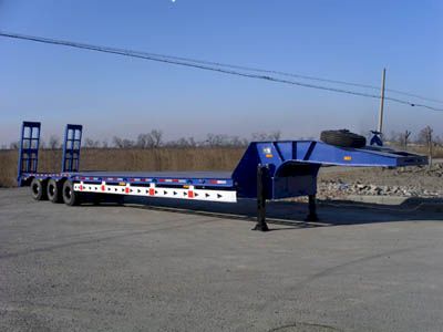 Yongkang  CXY9400TDP Telescopic low flatbed semi-trailer