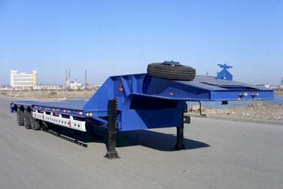 Yongkang  CXY9400TDP Telescopic low flatbed semi-trailer