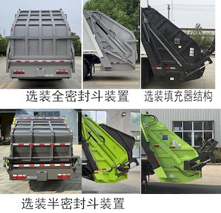 Emperor Environmental Sanitation  HDW5079ZYSC6 Compressed garbage truck