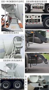 Hunan Automobile HNX5313GJB2L6 Concrete mixing transport vehicle